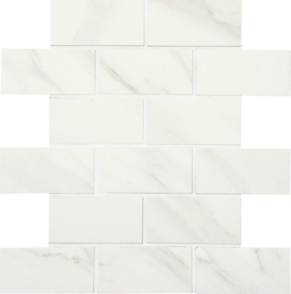 ML70 Bianco Carrara 2x4" Brickjoint