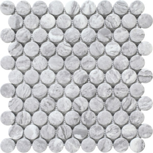Grey Large Pennyround