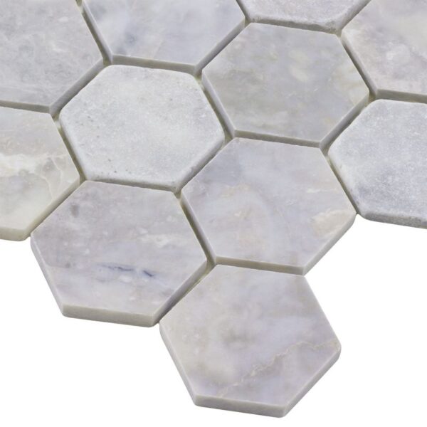 Hive Manor Gray 2" Hexagon - Image 3
