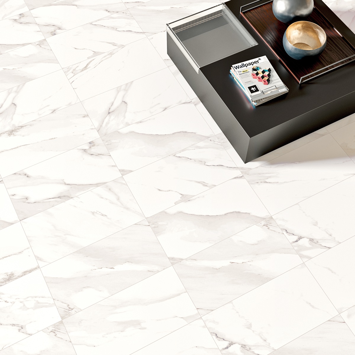 AIN010 Calacatta Gold 12x24" Matte - Image 2