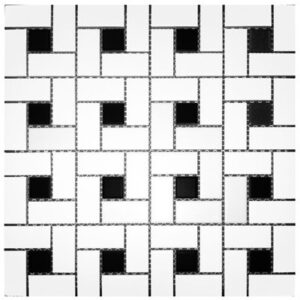 CC106 White & Black Pinwheel
