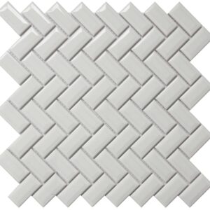 CC119 Diamond White Herringbone