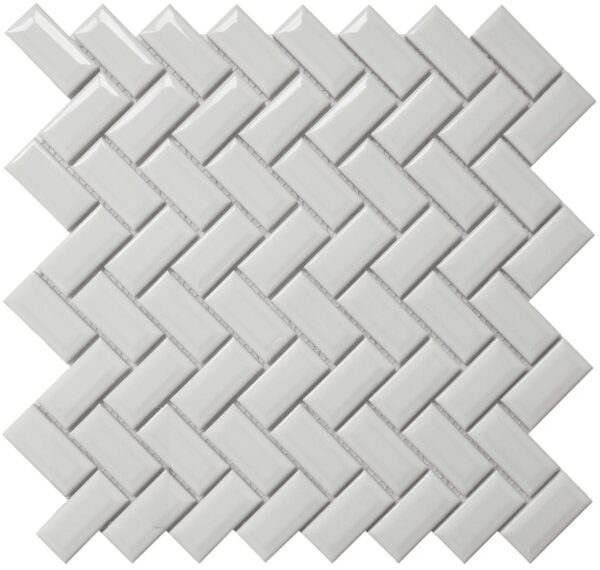 CC119 Diamond White Herringbone