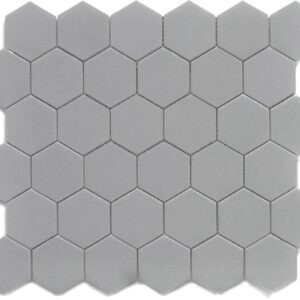CC141 Gray 2" Hexagon