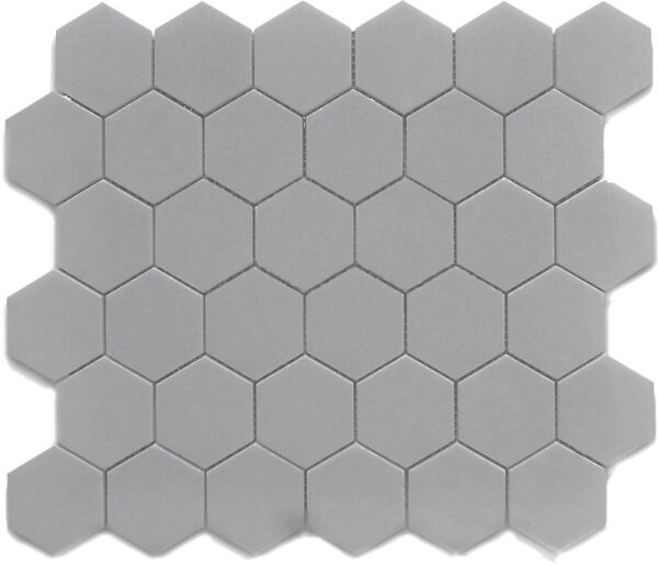CC141 Gray 2" Hexagon