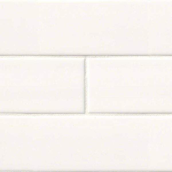 White Glossy 4x16"