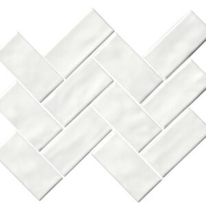 AT20 Elegant White 2x4" Herringbone
