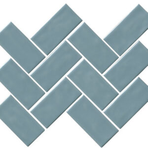AT23 Classic Blue 2x4" Herringbone