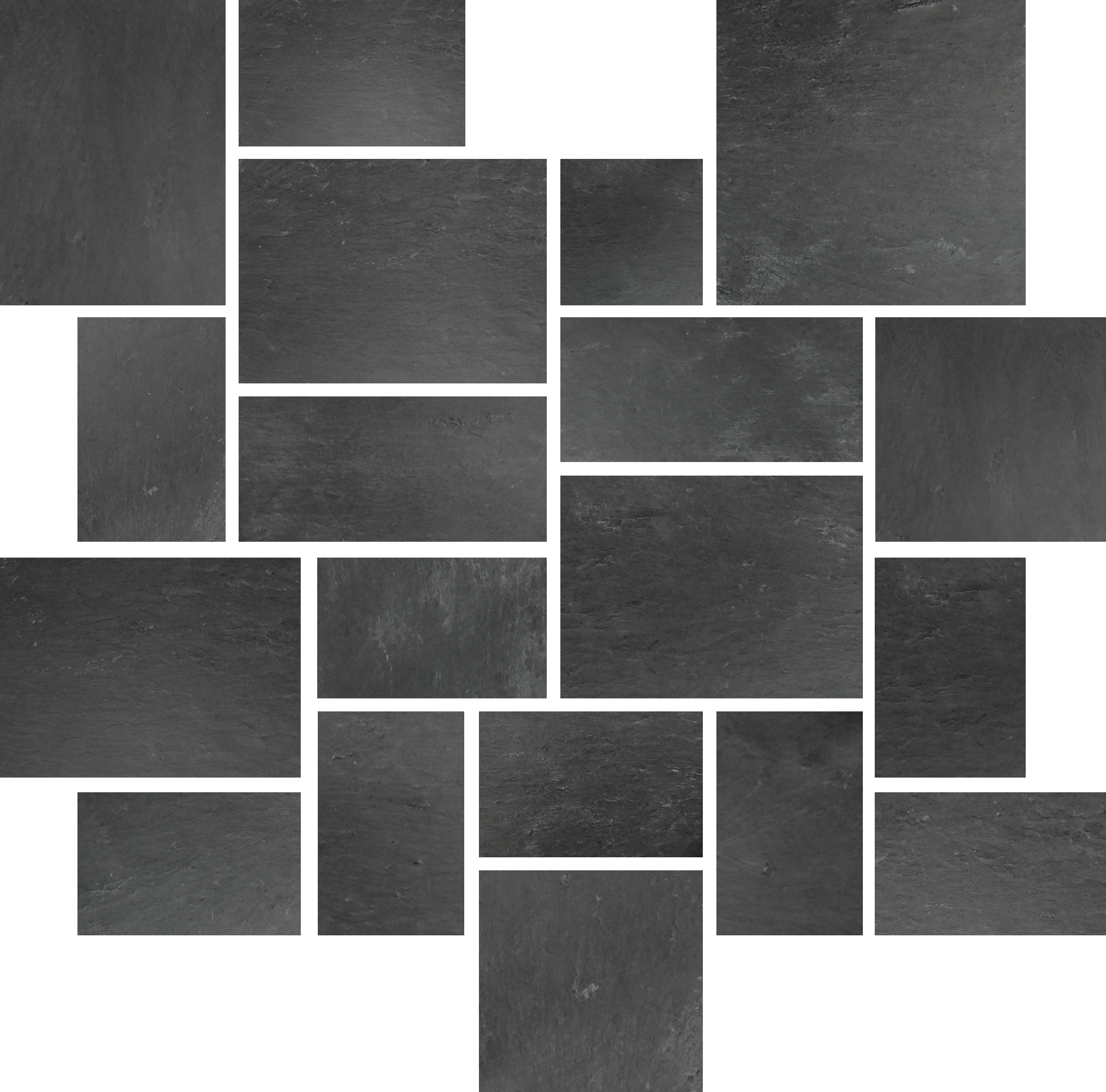 Sheldon Slate SHBLA_SheldonSlate_BlackSlate_Pattern.png | Morris Tile