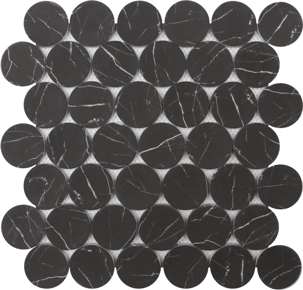 Roca Rockart Nero Marquina Dots