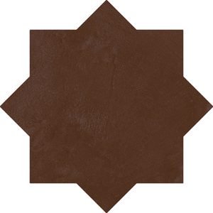 Burnt Umber 6.5" Star
