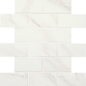 ML70 Bianco Carrara 2x4" Brickjoint