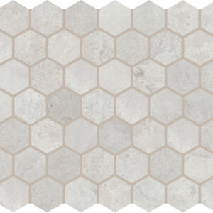 RC01 Rochester White 1.5" Hexagon