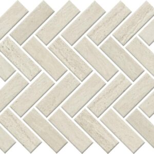 SF15 White 1x3" Herringbone