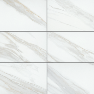 PF81 White Marble 12x24"