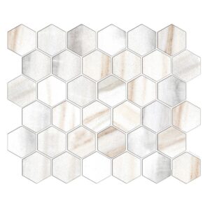 Venetian Gray 2" Hexagon