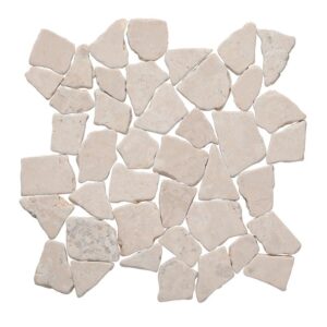 White Cut & Tumbled